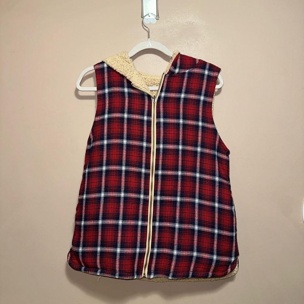 Vintage reversible vest